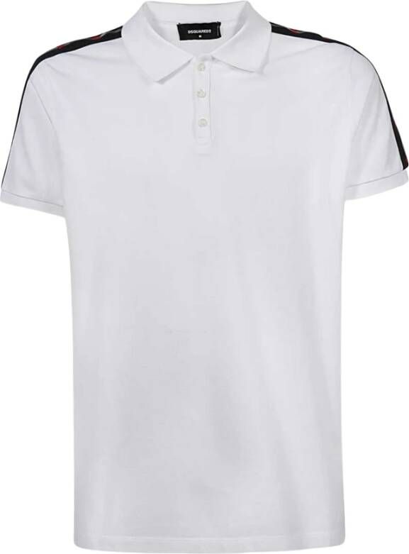 Dsquared2 Stijlvolle Polo Shirt voor Wit