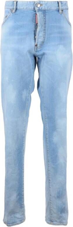 Dsquared2 Stijlvolle Slim-Fit Denim Jeans Blauw Heren