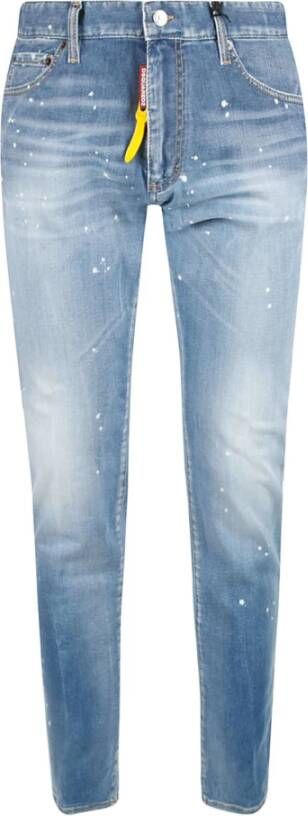 Dsquared2 Stijlvolle Slim-Fit Jeans Blauw Dames