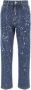 Dsquared2 Stijlvolle Straight Jeans Blauw Dames - Thumbnail 1