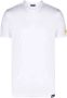 Dsquared2 Katoen Elastaan Ondergoed T-shirt White Heren - Thumbnail 1