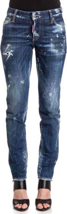Dsquared2 Stijlvolle Upgrade: 470 Jeans Blauw Dames