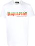 Dsquared2 Witte Katoenen T-shirt met Voorkant Print White Heren - Thumbnail 3
