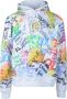 Dsquared2 Stijlvolle Witte Katoenen Hoodie voor Heren White Heren - Thumbnail 1