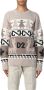 Dsquared2 Ronde-hals Gebreide Trui Beige Heren - Thumbnail 5