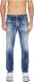 Dsquared2 Slim-fit Blauwe Jeans met Verweerde Details Blauw Heren - Thumbnail 1