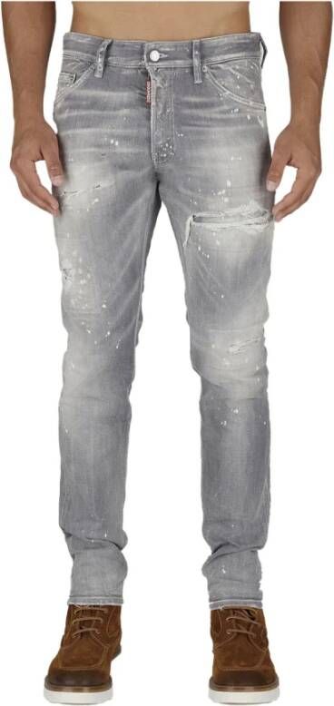 Dsquared2 Cool Guy Gris Slim-fit Jeans Grijs Heren