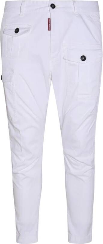 Dsquared2 Straight Jeans Wit Heren