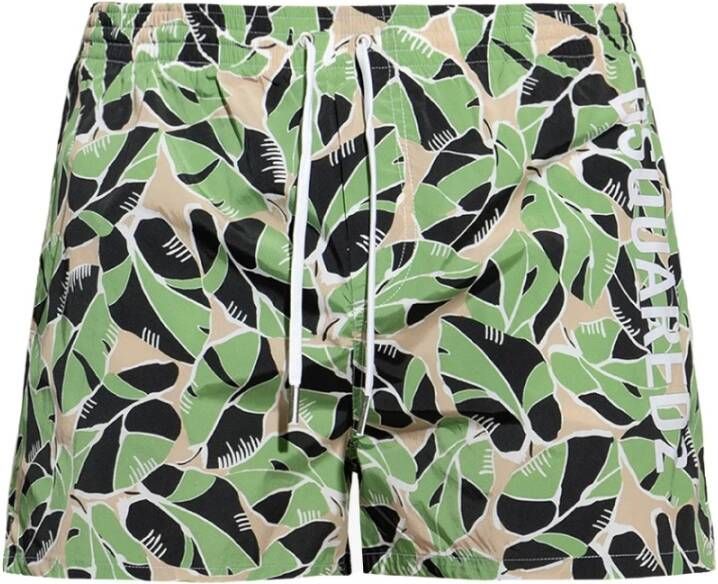 Dsquared2 Strandkleding Groen Heren