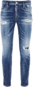 Dsquared2 Stijlvolle Jeans voor Mannen en Vrouwen Blauw Heren