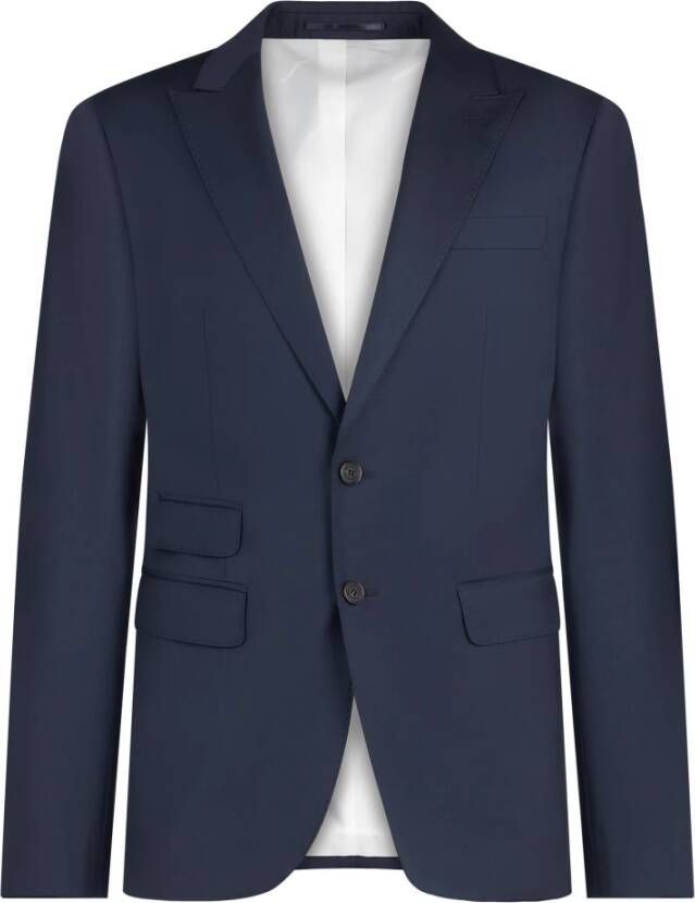 Dsquared2 Blauwe Jurken met London Suit Blauw Heren