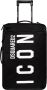 Dsquared2 Icon Koffer met Ritssluiting en Logo Details Black Heren - Thumbnail 1