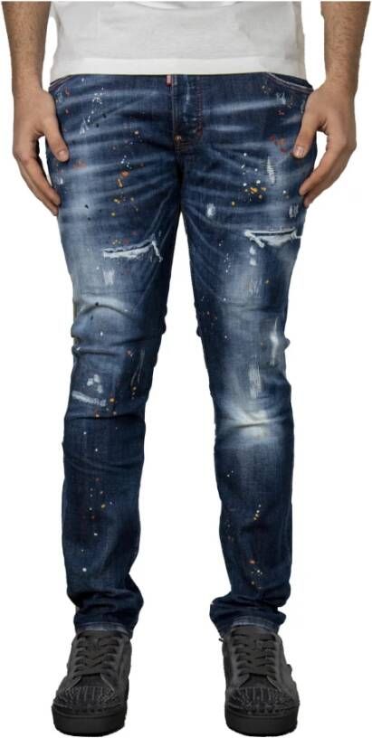 Dsquared2 Super twinky jeans Blauw Heren