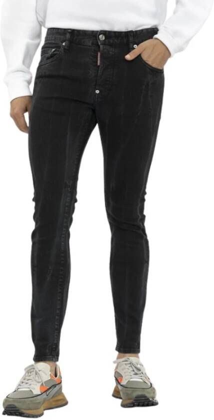 Dsquared2 Super Twinky Slim-Fit Jeans Zwart Heren