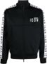 Dsquared2 Icon Dean Sport Sweatshirt met Rits Zwart Wit Black Heren - Thumbnail 3