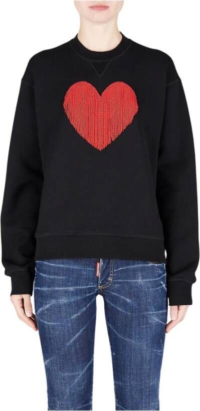 Dsquared2 Sweaters Black Zwart Dames