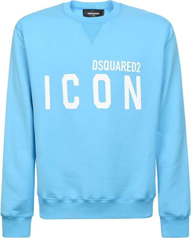Dsquared2 Sweaters Clear Blue Blauw Heren