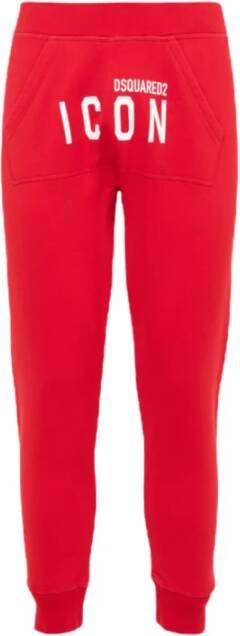 Dsquared2 Outdoor Trousers Red Heren