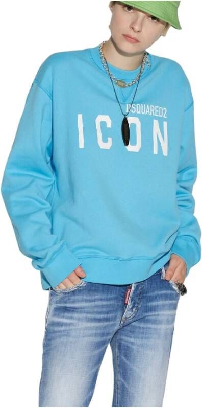 Dsquared2 Sweatshirt Blauw Dames