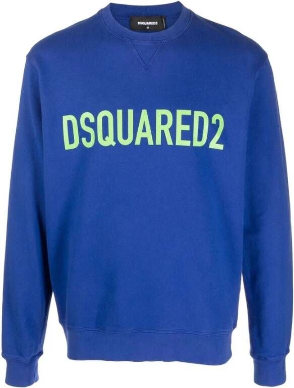 Dsquared2 Sweatshirt Blauw Heren