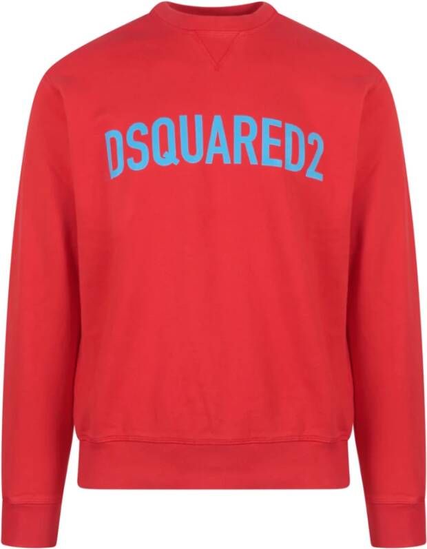 Dsquared2 Sweatshirt Rood Heren