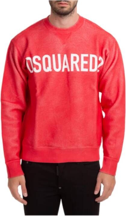 Dsquared2 Sweatshirts Rood Heren