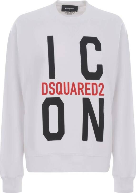 Dsquared2 Icoon sweatshirt Wit