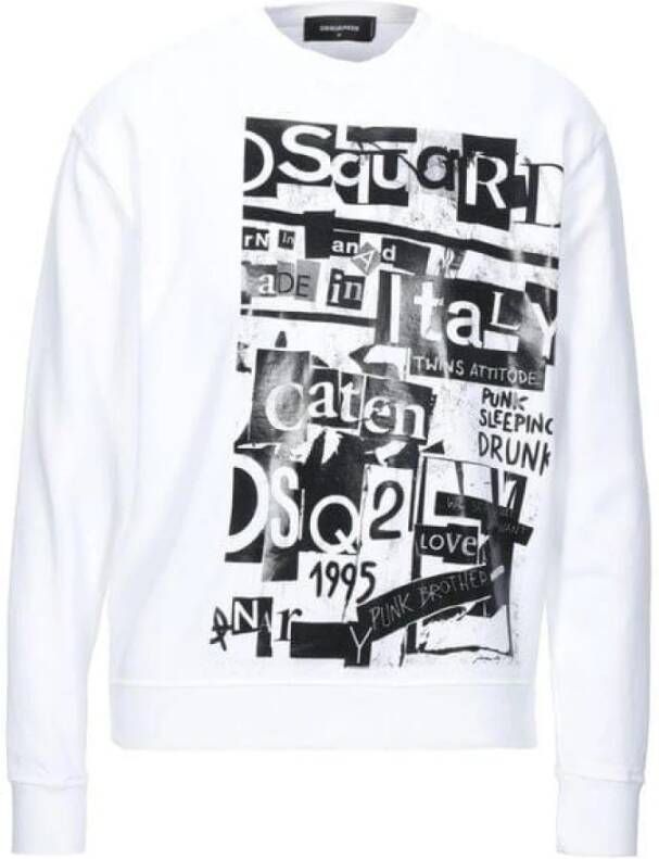 Dsquared2 Sweatshirt Wit Heren