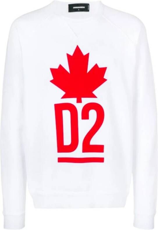 Dsquared2 Sweatshirt Wit Heren
