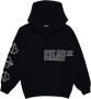 Dsquared hoodie met tekst zwart Sweater Katoen Capuchon 116 - Thumbnail 1
