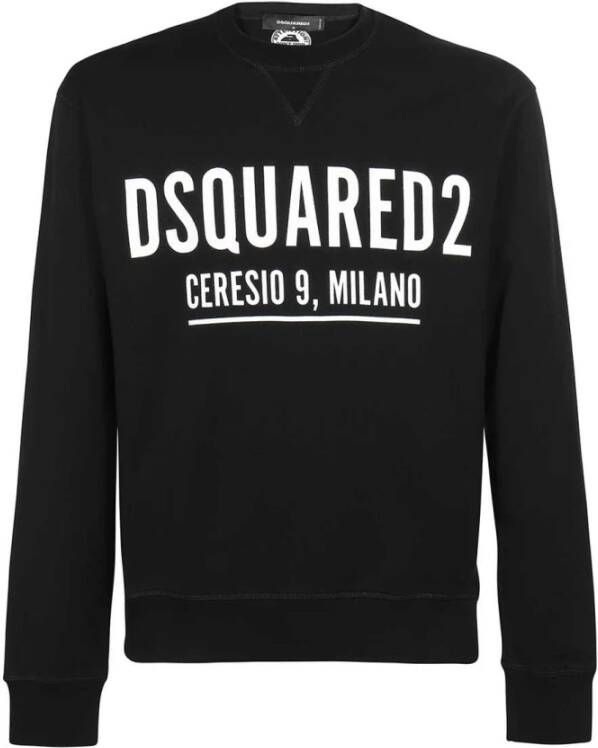 Dsquared2 Sweatshirt Zwart Heren