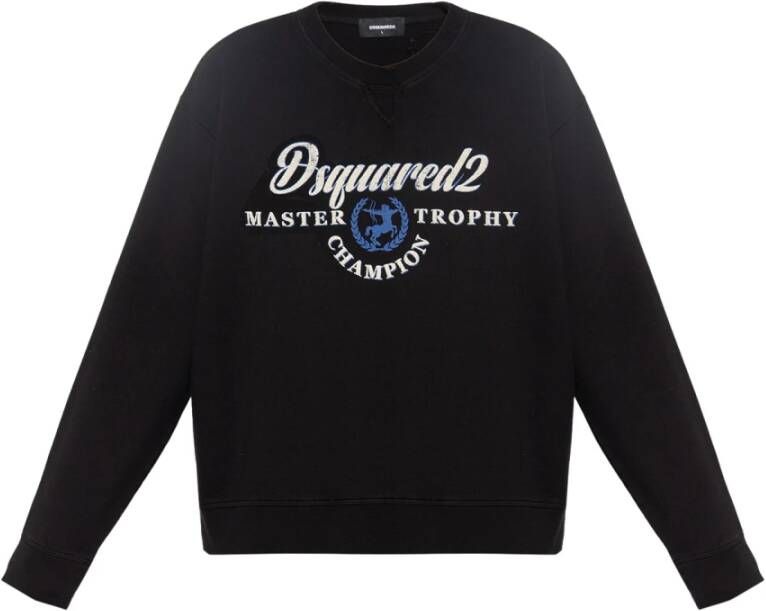Dsquared2 Sweatshirts & Hoodies Zwart Heren