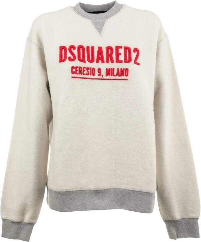 Dsquared2 Sweatshirt katoen samenstelling Gray Dames