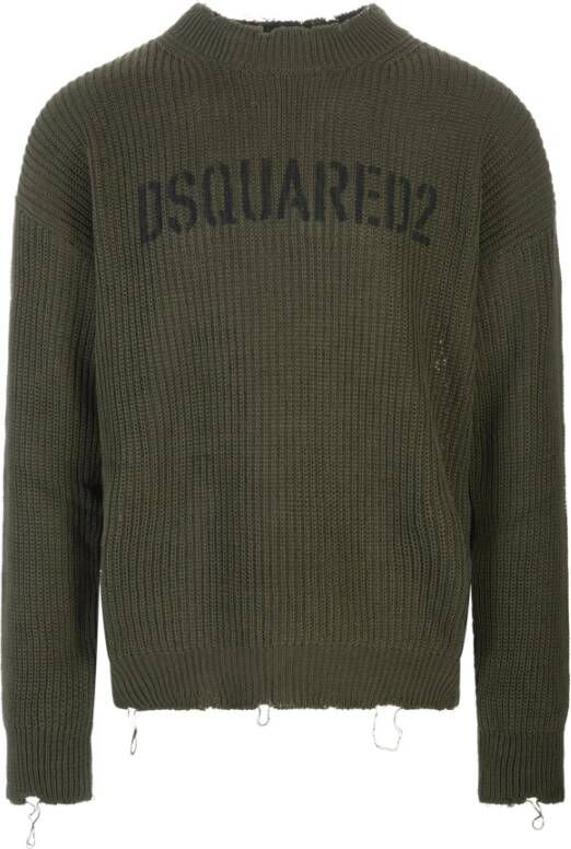 Dsquared2 Sweatshirts Groen Heren