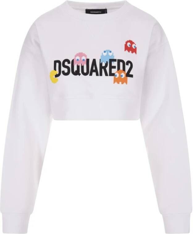 Dsquared2 Witte Sweaters White Dames