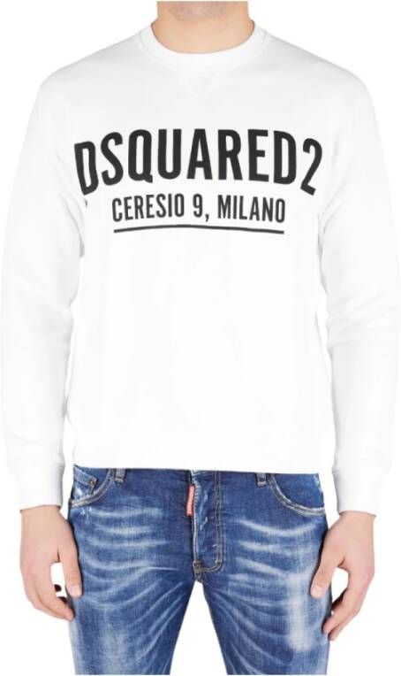 Dsquared2 Ceresio 9 Cool Sweater Wit White Heren