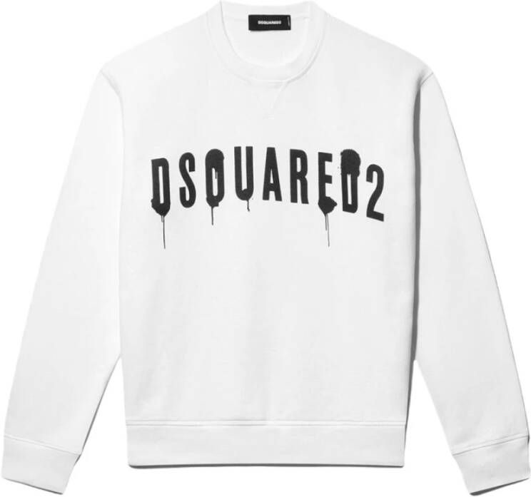 Dsquared2 Sweatshirts Wit Heren