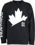 Dsquared2 Iconisch Logo Sweatshirt Upgrade Casual Stijl Black Heren - Thumbnail 1