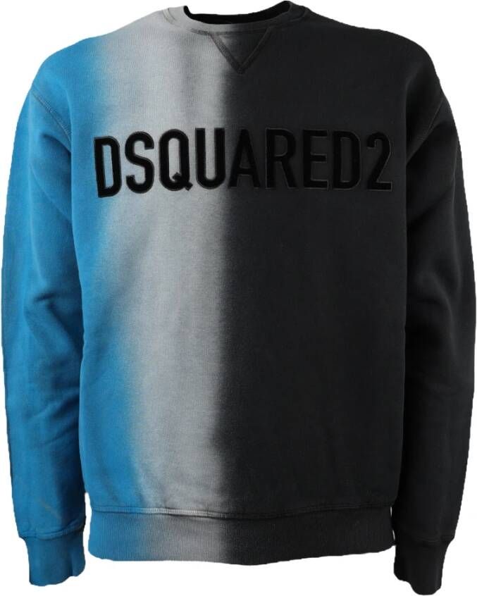 Dsquared2 D2 Shades Sweater Stijlvolle Trainingshirt Gray Heren