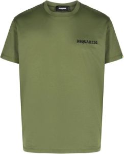 Dsquared2 T-shirt Groen Heren