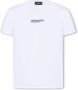 Dsquared2 Logo-Print Katoenen T-Shirt voor Heren White Heren - Thumbnail 3