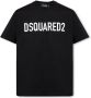 Dsquared2 Opvallend Logo T-shirt Minimalistisch Ontwerp Black Heren - Thumbnail 3