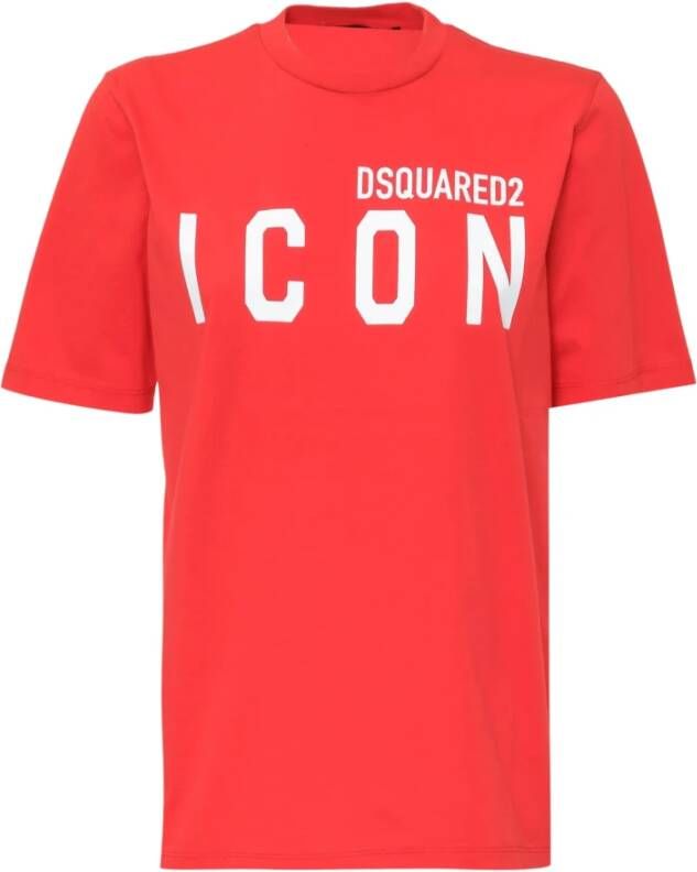 Dsquared2 t-shirt Rood Dames