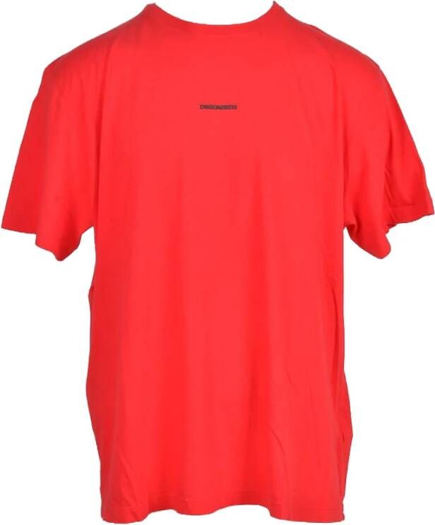 Dsquared2 T-shirt Rood Heren