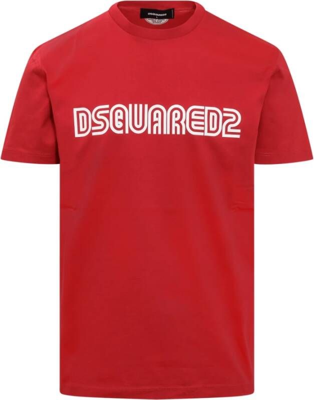 Dsquared2 t-shirt Rood Heren