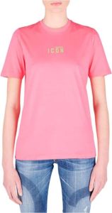 Dsquared2 T-Shirt Roze Dames
