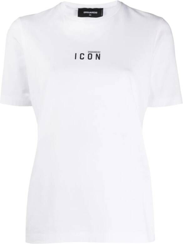 Dsquared2 T-Shirt S80Gc0009 S23009 21 Wit Dames