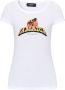 Dsquared2 Witte dames T-shirt Stijlvol en comfortabel White Dames - Thumbnail 2