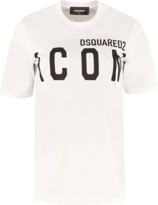 Dsquared2 T-Shirt Art. S80Gc0001S23009 White Dames