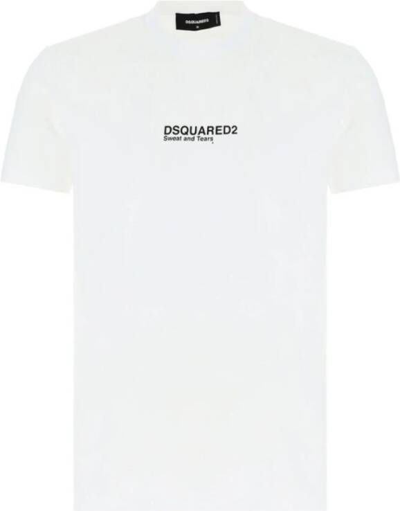 Dsquared2 T-Shirt White Heren